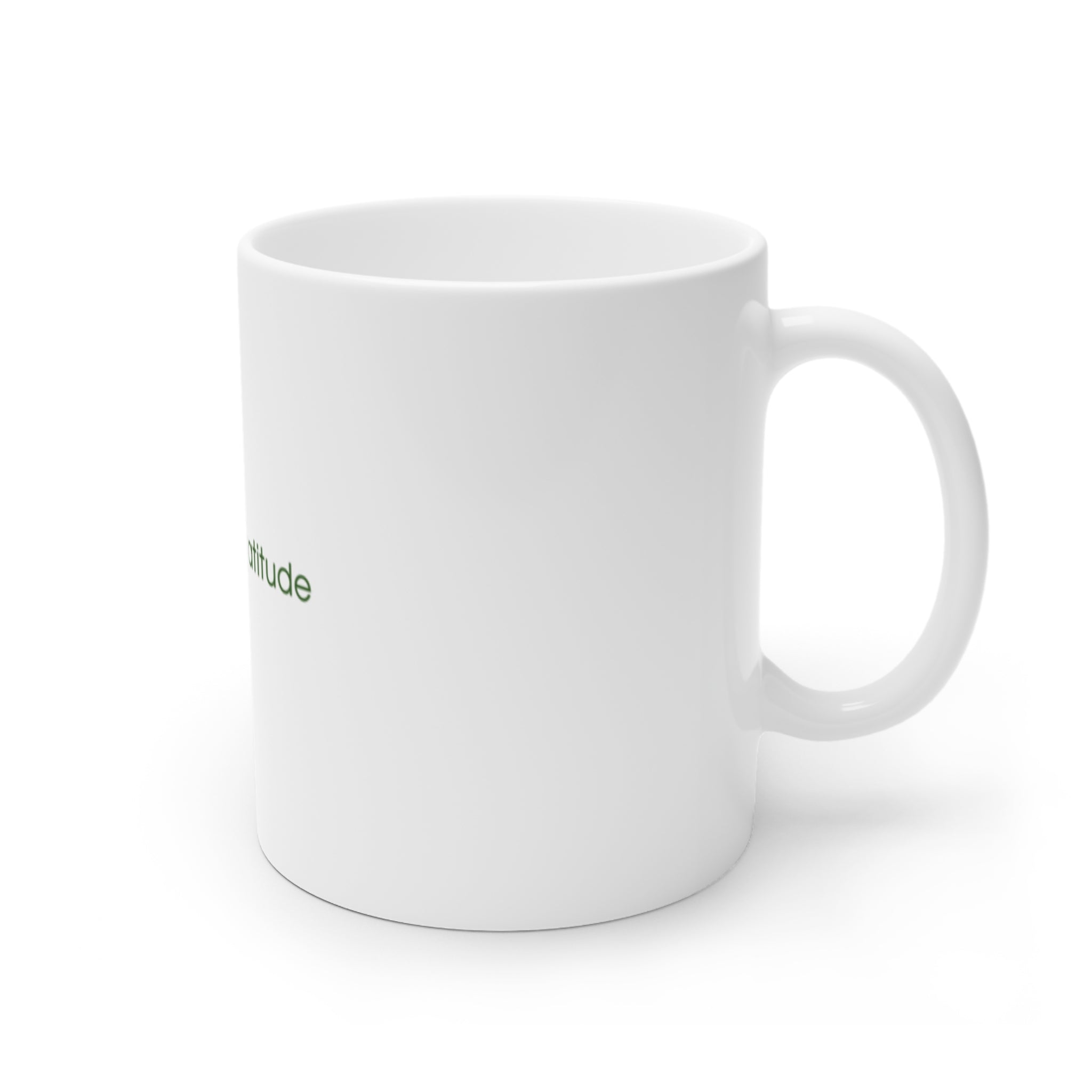 Gratitude Ceramic Mug - 11oz & 15oz
