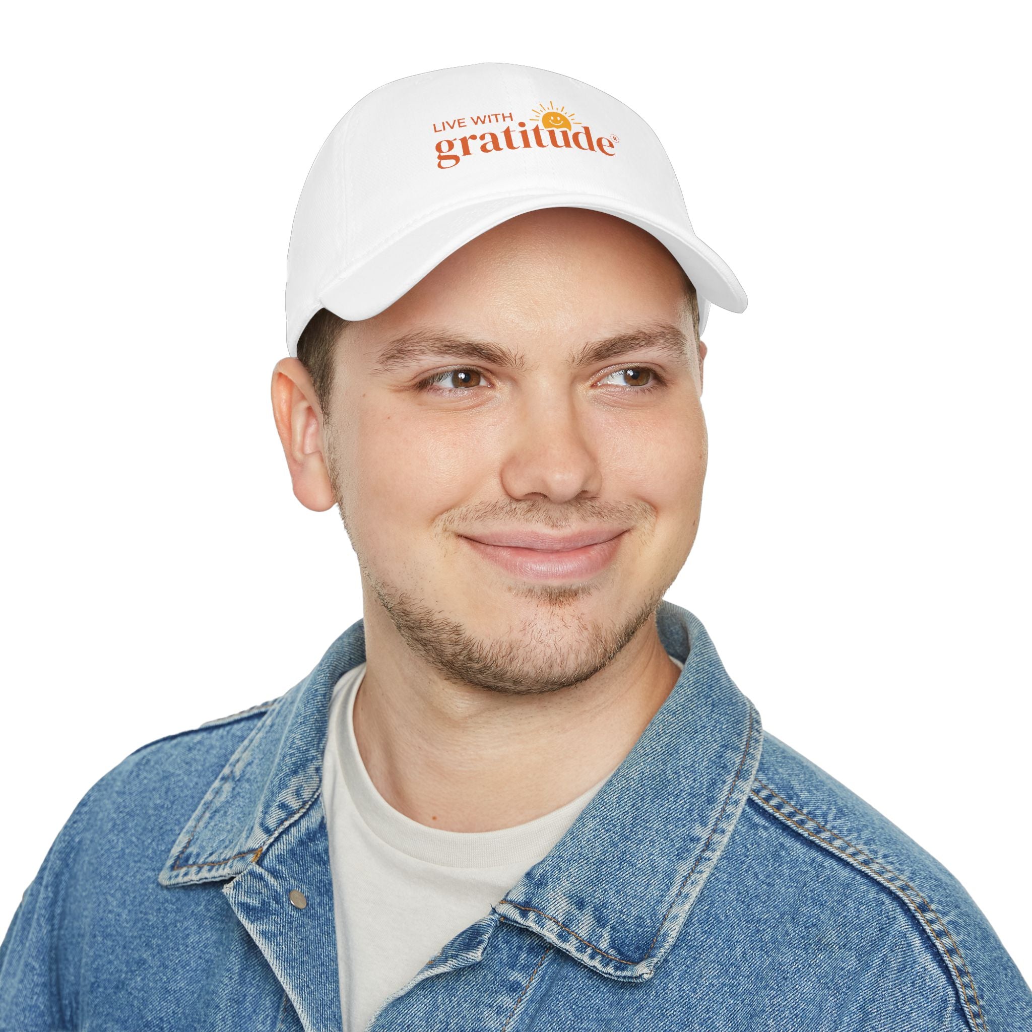 Live with Gratitude Low Profile Baseball Cap