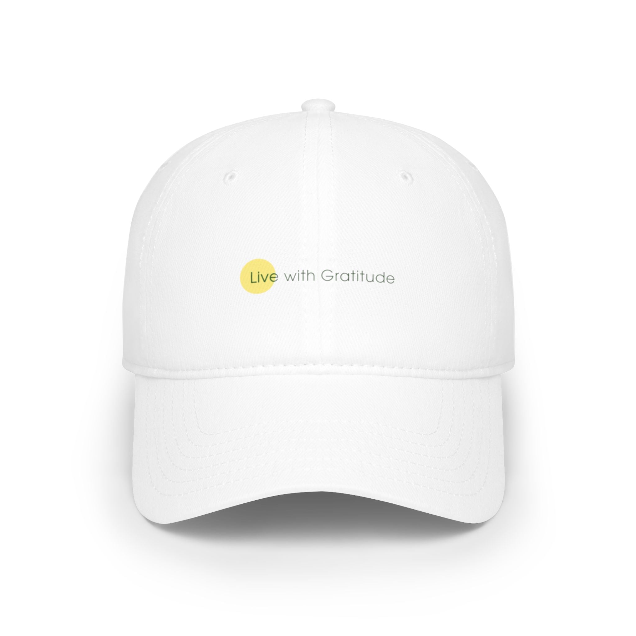 Live with Gratitude Low Profile Baseball Cap